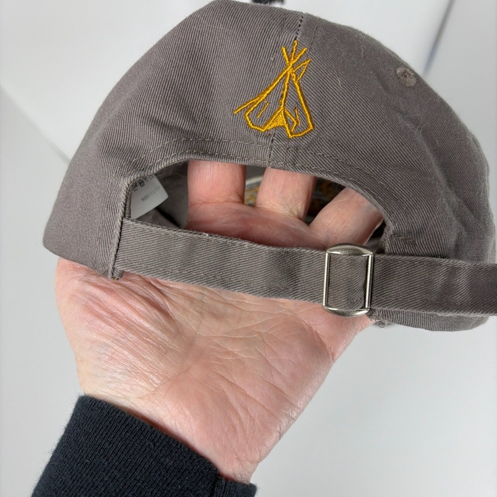 Pendleton Gray Embroidered Logo Baseball Cap Adju… - image 6